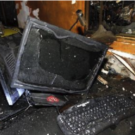 電腦顯示器銷(xiāo)毀