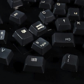 電腦鍵盤(pán)類(lèi)電子配件銷(xiāo)毀